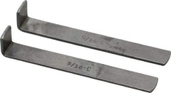 Dumont Minute Man - 2 Piece Style C Broach Shim - 5/16" Keyway Width, 0.055" Shim Thickness - Benchmark Tooling