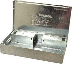 J.T. Eaton - Box Trap for Use on Mice - 10-1/4 Inch Long x 6-1/8 Inch Wide x 1-3/4 Inch High, Galvanized Steel - Benchmark Tooling