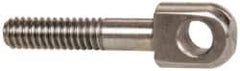 Gibraltar - 1/4-20, 3/4" Thread Length, 1/4" Hole Diam, Stainless Steel, Swing Bolt - Grade 303, 5/16" Head Thickness, 1-1/2" Hole Center to End - Benchmark Tooling