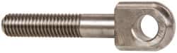 Gibraltar - 1/2-13, 1-5/8" Thread Length, 1/2" Hole Diam, Stainless Steel, Swing Bolt - Grade 303, 5/8" Head Thickness, 3-1/8" Hole Center to End - Benchmark Tooling