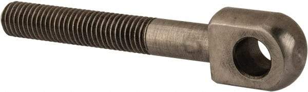 Gibraltar - 1/2-13, 2-1/2" Thread Length, 1/2" Hole Diam, Stainless Steel, Swing Bolt - Grade 303, 5/8" Head Thickness, 4-1/8" Hole Center to End - Benchmark Tooling