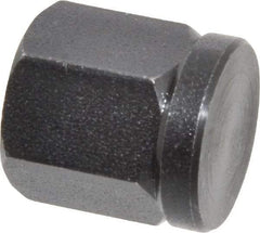 Gibraltar - 1/2-13, Black Oxide Finish, Steel Swivel Hex Nut - 11/16" Pad, 5/8" Wide x 21/32" High x 3/8" Deep - Benchmark Tooling