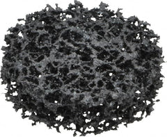 3M - 2" Very Coarse Grade Silicon Carbide Deburring Disc - 1/4" Center Hole, Arbor Connection, Black, 12,000 Max RPM - Benchmark Tooling