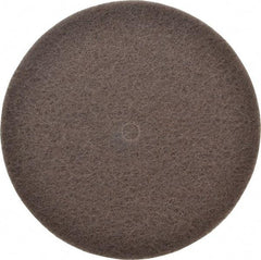 3M - 8" Very Fine Grade Silicon Carbide Deburring Disc - 1/2" Center Hole, Arbor Connection, Brown, 3,000 Max RPM - Benchmark Tooling