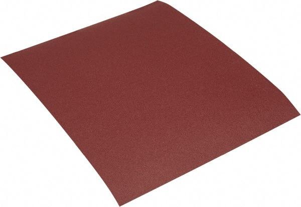Made in USA - 180 Grit, Aluminum Oxide Adhesive Backed Sanding Sheets - Cloth, 9" x 11", Very Fine Grade, J Weighted Backing - Benchmark Tooling