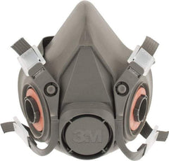 3M - Series 6000, Size L Half Mask Respirator - 4-Point Suspension, Bayonet Connection - Benchmark Tooling