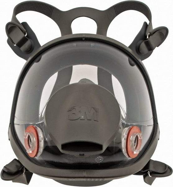 3M - Series 6000, Size M Full Face Respirator - 4-Point Suspension, Bayonet Connection - Benchmark Tooling