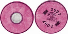 3M - Magenta P100 Filter - Protects Against Organic Vapor, Series 2000 - Benchmark Tooling