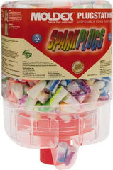 Moldex - One Touch Disposable Non-Refillable Earplug Dispenser with 33 dB Earplugs - Assorted Color Earplugs, 250 Pairs, Includes Mounting Hardware - Benchmark Tooling