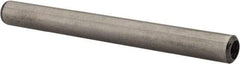 Value Collection - 1/4" Diam x 2-1/2" Pin Length Grade 8 Alloy Steel Pull Out Dowel Pin - 1 Rounded & 1 Threaded End - Benchmark Tooling