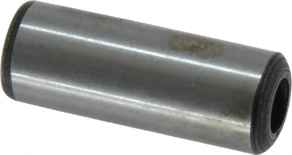 Value Collection - 3/8" Diam x 1" Pin Length Grade 8 Alloy Steel Pull Out Dowel Pin - 1 Rounded & 1 Threaded End - Benchmark Tooling