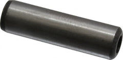 Value Collection - 1/2" Diam x 1-3/4" Pin Length Grade 8 Alloy Steel Pull Out Dowel Pin - 1 Rounded & 1 Threaded End - Benchmark Tooling