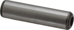 Value Collection - 1/2" Diam x 2" Pin Length Grade 8 Alloy Steel Pull Out Dowel Pin - 1 Rounded & 1 Threaded End - Benchmark Tooling