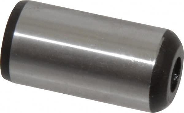 Value Collection - 5/8" Diam x 1-1/4" Pin Length Grade 8 Alloy Steel Pull Out Dowel Pin - 1 Rounded & 1 Threaded End - Benchmark Tooling