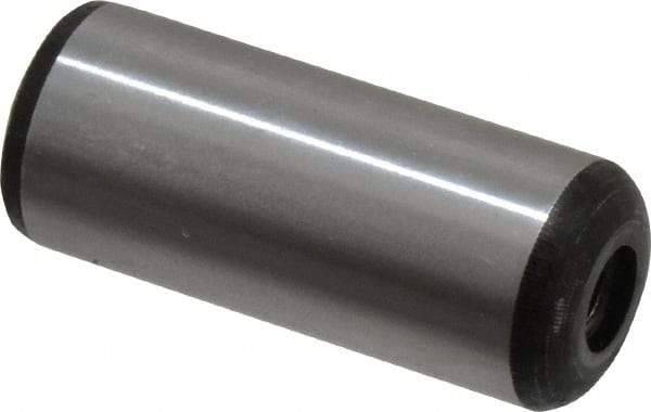 Value Collection - 5/8" Diam x 1-1/2" Pin Length Grade 8 Alloy Steel Pull Out Dowel Pin - 1 Rounded & 1 Threaded End - Benchmark Tooling