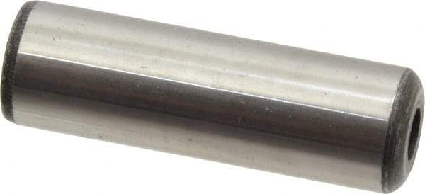 Value Collection - 5/8" Diam x 2" Pin Length Grade 8 Alloy Steel Pull Out Dowel Pin - 1 Rounded & 1 Threaded End - Benchmark Tooling