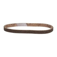 3M - 1/2" Wide x 18" OAL, Aluminum Oxide Abrasive Belt - Aluminum Oxide, Coarse, Nonwoven, Series SC-BS - Benchmark Tooling