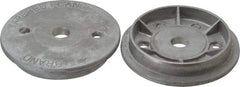 3M - Deburring Wheel Flange - Compatible with 3" Diam x 1/2" Hole Deburring Wheels - Benchmark Tooling