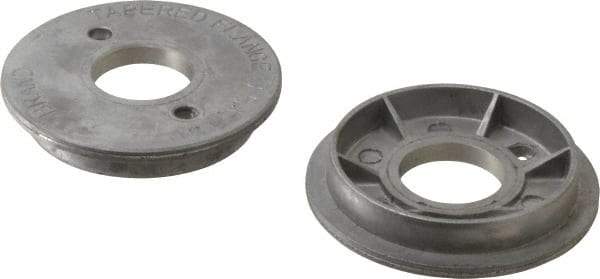 3M - Deburring Wheel Flange - Compatible with 3" Diam x 1-1/4" Hole Deburring Wheels - Benchmark Tooling