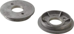 3M - Deburring Wheel Flange - Compatible with 3" Diam x 1-1/4" Hole Deburring Wheels - Benchmark Tooling