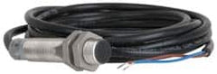 Eaton Cutler-Hammer - NPN, 2mm Detection, Cylinder Shielded, Inductive Proximity Sensor - 2 Wires, IP67, 20 to 250 VAC, M12x1 Thread, 2.46 Inch Long - Benchmark Tooling