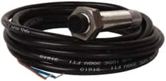 Eaton Cutler-Hammer - NPN, 4mm Detection, Cylinder Unshielded, Inductive Proximity Sensor - 2 Wires, IP67, 20 to 250 VAC, M12x1 Thread, 2.87 Inch Long - Benchmark Tooling