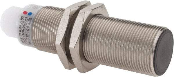 Eaton Cutler-Hammer - NPN, 5mm Detection, Cylinder Shielded, Inductive Proximity Sensor - 2 Wires, IP67, 20 to 250 VAC, M18x1 Thread, 2.54 Inch Long - Benchmark Tooling