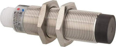 Eaton Cutler-Hammer - NPN, 8mm Detection, Cylinder Unshielded, Inductive Proximity Sensor - 2 Wires, IP67, 20 to 250 VAC, M18x1 Thread, 2.6 Inch Long - Benchmark Tooling