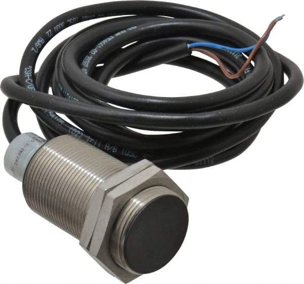 Eaton Cutler-Hammer - NPN, 10mm Detection, Cylinder Shielded, Inductive Proximity Sensor - 2 Wires, IP67, 20 to 250 VAC, M30x1 Thread, 2.73 Inch Long - Benchmark Tooling