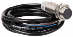 Eaton Cutler-Hammer - NPN, 5mm Detection, Cylinder Shielded, Inductive Proximity Sensor - 2 Wires, IP67, 40 to 250 VAC, M18x1 Thread, 2.54 Inch Long - Benchmark Tooling