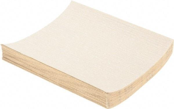 Value Collection - 180 Grit, Aluminum Oxide Sanding Sheet - 11" Long x 9" Wide, Very Fine Grade, A Weighted Paper Backing - Benchmark Tooling