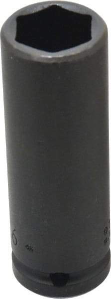 Proto - 3/4" Drive 15/16" Deep Thin Wall Impact Socket - 6 Points, 4" OAL - Benchmark Tooling