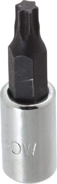 Proto - 1/4" Drive, T30 Torx Bit Socket - 1-3/4" OAL - Benchmark Tooling