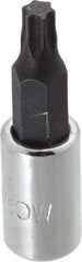 Proto - 1/4" Drive, T30 Torx Bit Socket - 1-3/4" OAL - Benchmark Tooling