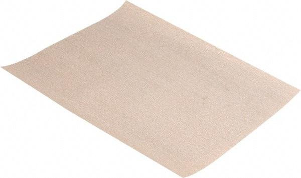 Value Collection - 240 Grit, Aluminum Oxide Sanding Sheet - 11" Long x 9" Wide, Very Fine Grade, B Weighted Paper Backing - Benchmark Tooling