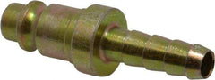 Coilhose Pneumatics - Hose Barb Acme Pneumatic Hose Connector - Steel, 1/4" Body Diam, 1/4" Hose ID - Benchmark Tooling