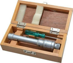 SPI - 0.8 to 1", 3.15" Gage Depth, Mechanical Inside Micrometer - 0.0002" Graduation, 0.0002" Accuracy, Ratchet Stop Thimble - Benchmark Tooling