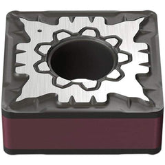 Iscar - SNMG433 F3M Grade IC6025 Carbide Turning Insert - TiCN/Al2O3/TiN Finish, 90° Square, 12.7mm Inscr Circle, 4.76mm Thick, 1.2mm Corner Radius - Benchmark Tooling