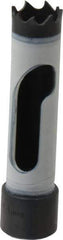 Lenox - 9/16" Diam, 1-1/2" Cutting Depth, Hole Saw - Bi-Metal Saw, Toothed Edge - Benchmark Tooling