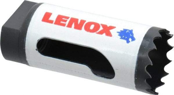 Lenox - 1" Diam, 1-1/2" Cutting Depth, Hole Saw - Bi-Metal Saw, Toothed Edge - Benchmark Tooling