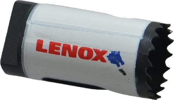 Lenox - 1-3/16" Diam, 1-1/2" Cutting Depth, Hole Saw - Bi-Metal Saw, Toothed Edge - Benchmark Tooling