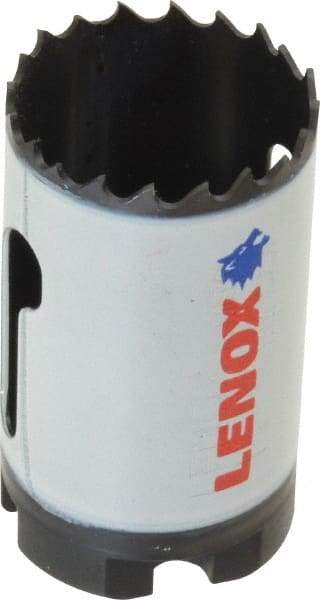 Lenox - 1-3/8" Diam, 1-1/2" Cutting Depth, Hole Saw - Bi-Metal Saw, Toothed Edge - Benchmark Tooling