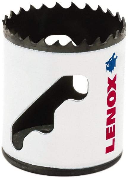 Lenox - 1-3/4" Diam, 1-1/2" Cutting Depth, Hole Saw - Bi-Metal Saw, Toothed Edge - Benchmark Tooling