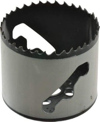 Lenox - 2-3/8" Diam, 1-1/2" Cutting Depth, Hole Saw - Bi-Metal Saw, Toothed Edge - Benchmark Tooling