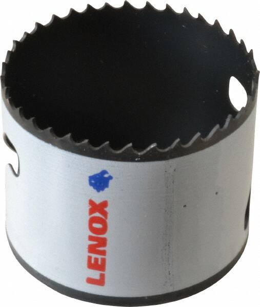 Lenox - 2-9/16" Diam, 1-1/2" Cutting Depth, Hole Saw - Bi-Metal Saw, Toothed Edge - Benchmark Tooling