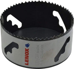 Lenox - 4-1/8" Diam, 1-1/2" Cutting Depth, Hole Saw - Bi-Metal Saw, Toothed Edge - Benchmark Tooling