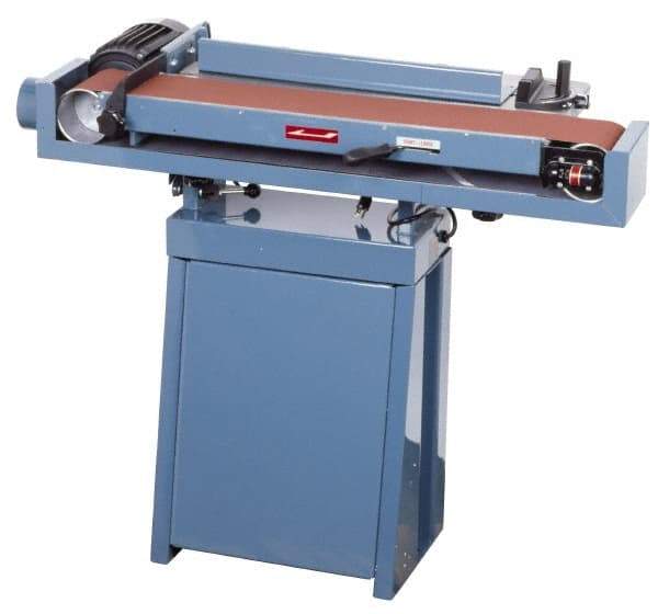 Enco - Belt Sanding Machines Belt Length (Inch): 89 Belt Width (Inch): 6 - Benchmark Tooling