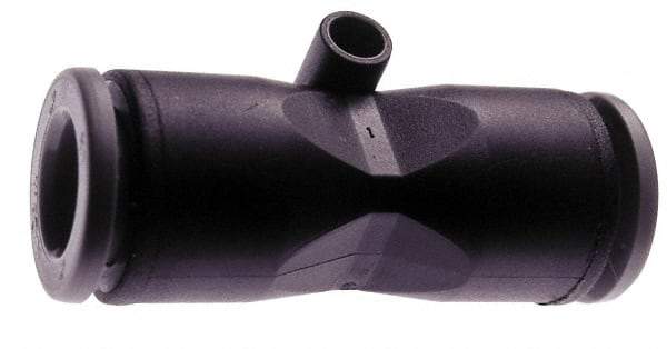 Norgren - 3mm Tube OD, Brass Push-to-Connect Tube Union - Tube to Tube Connection, 150 Max psi, Nitrile O-Ring, 0 to 175°F Working Temp - Benchmark Tooling