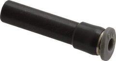Norgren - 1/8" Tube OD, Brass Push-to-Connect Tube Straight Stem - Tube to Stem Connection, 150 Max psi, Nitrile O-Ring, 0 to 175°F Working Temp - Benchmark Tooling