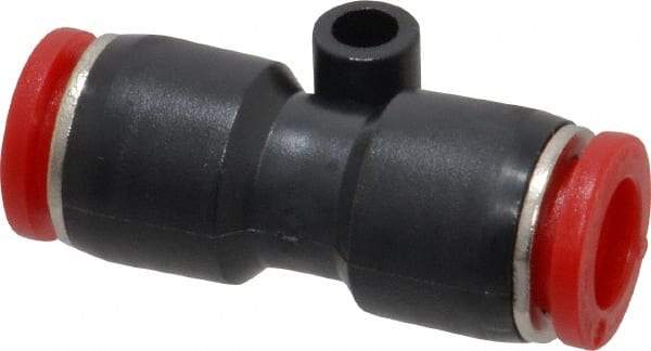 Norgren - 8mm Tube OD, Brass Push-to-Connect Tube Union - Tube to Tube Connection, 150 Max psi, Nitrile O-Ring, 0 to 175°F Working Temp - Benchmark Tooling